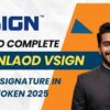 How To Download Dsc In Vsign
