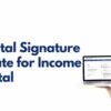 Buy Digital Signature Certificate for Income Tax Portal