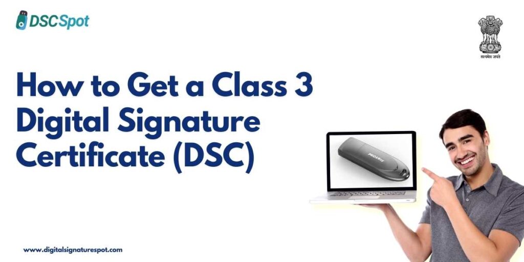 Class 3 DSC Price in India