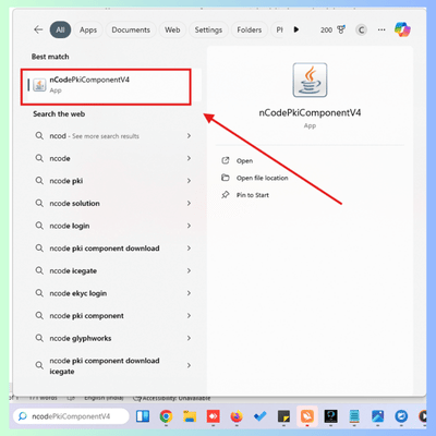 Error Connecting To PKI Component. Please Check If Dsc Utility Is Installed.