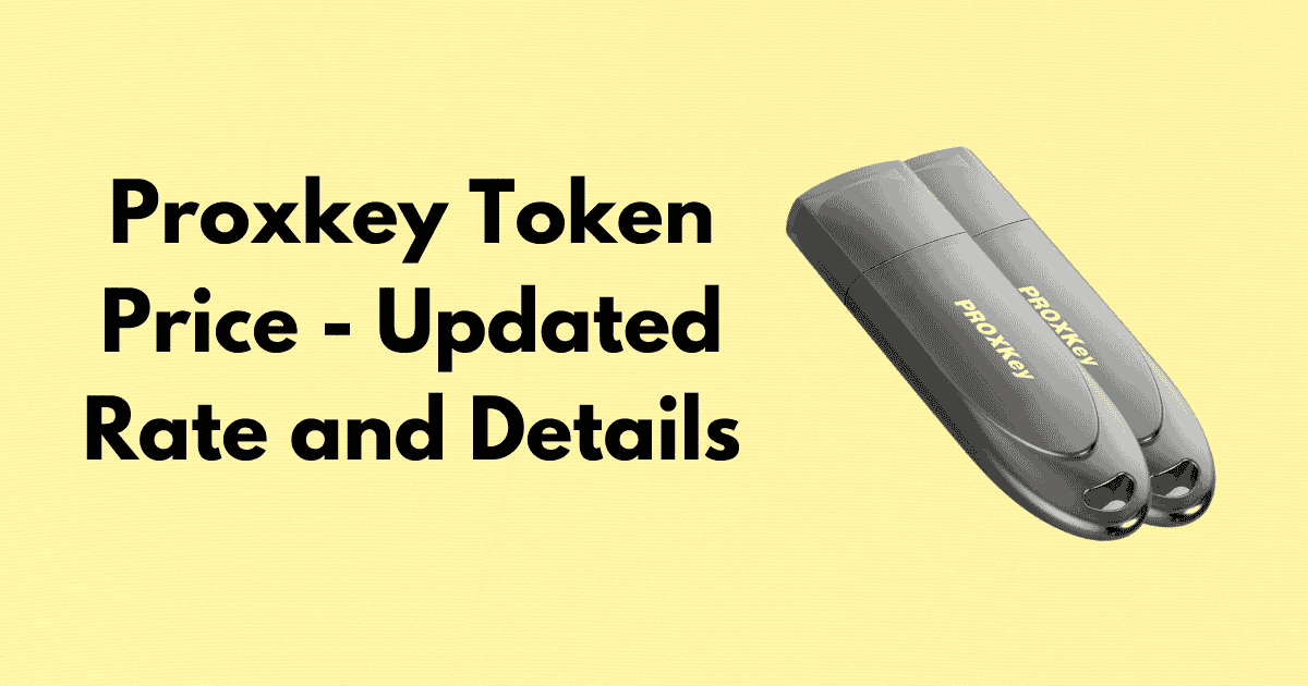 Proxkey Token Price - Updated Rate and Details