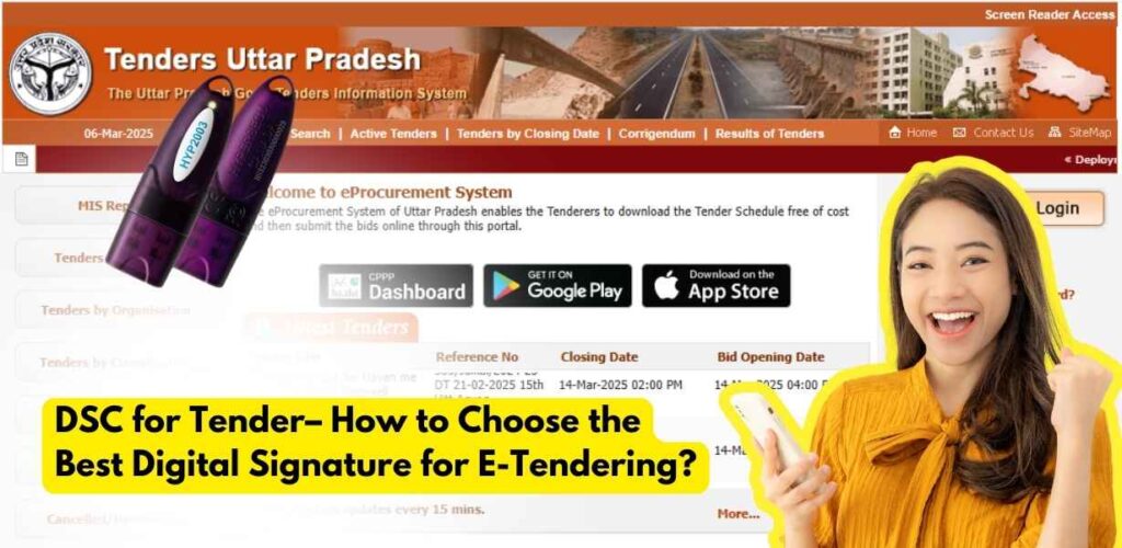 DSC for Tender– How to Choose the Best Digital Signature for E-Tendering?