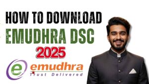 How to Download DSC in eMudhra