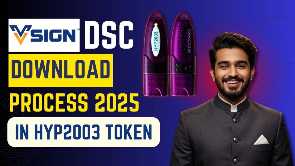 How to Download VSign DSC in HYP2003 USB Token