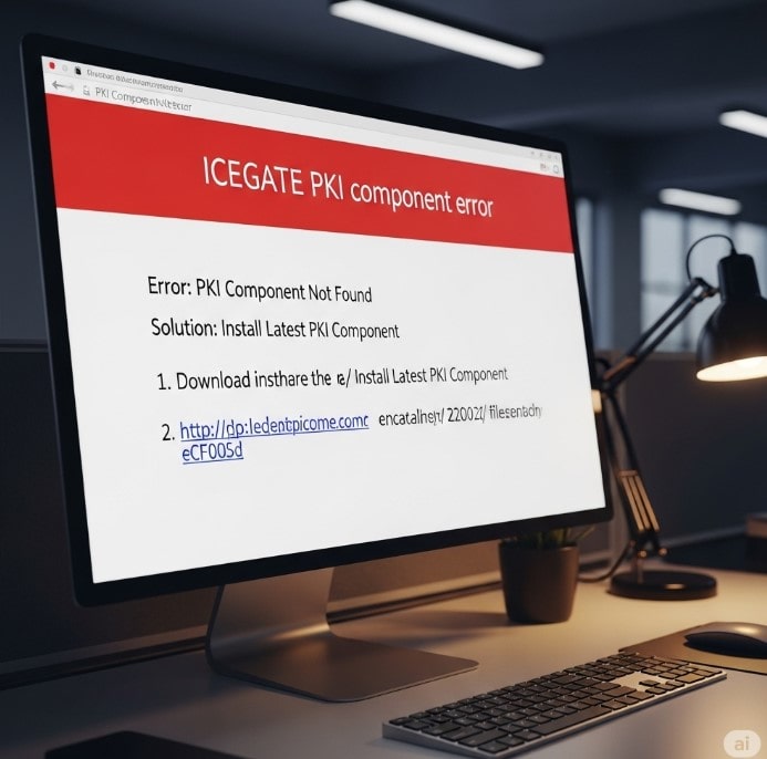 "Please installed latest version of PKI component" "Valdity Expired of PKI Component Error"