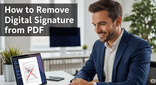 How To Remove Digital Signature From PDF
