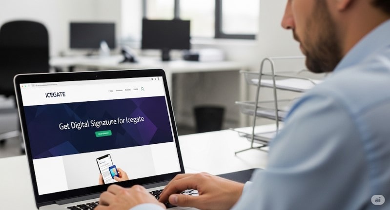 Get Digital Signature for Icegate