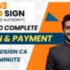 How to Do eSign and Payment for DSC in SpeedSign