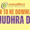 How to Reissue eMudhra DSC