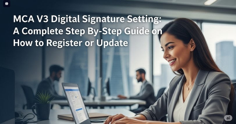 MCA V3 Digital Signature Setting : A Complete Step-by-Step Guide on How to Register or Update