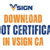 Root Certificate for Vsign DSC