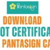 Root Certificate for pantasign DSC