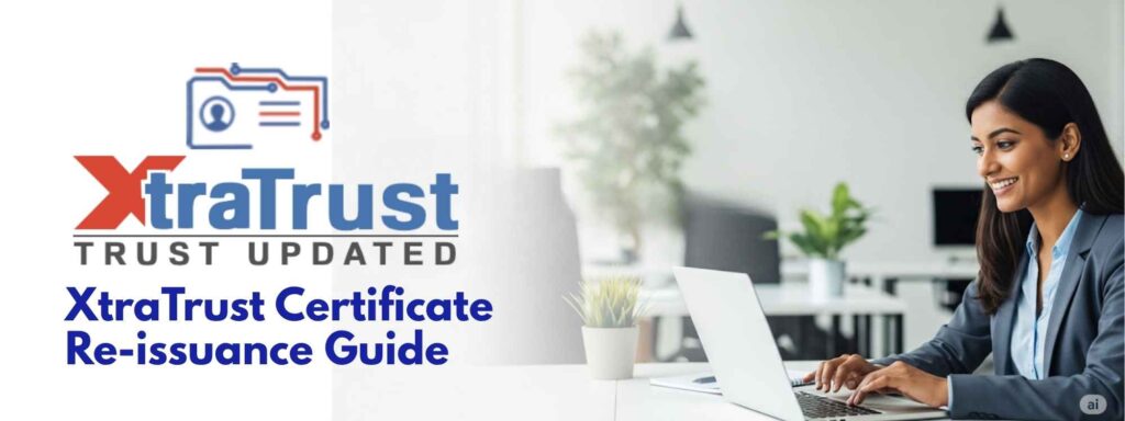 How to Re-download XtraTrust DSC: XtraTrust Certificate Re-issuance Guide