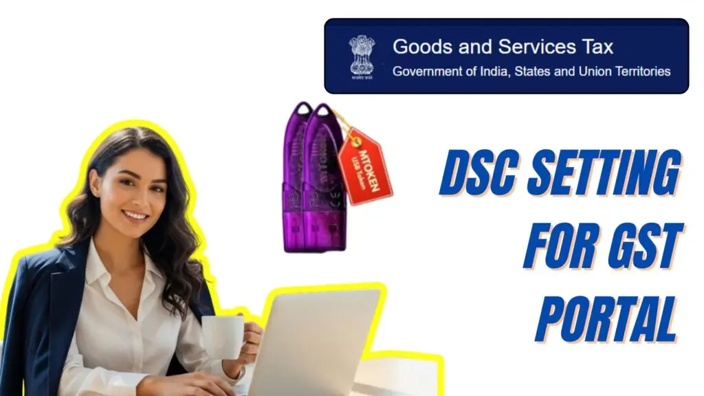 DSC Setting for GST Portal