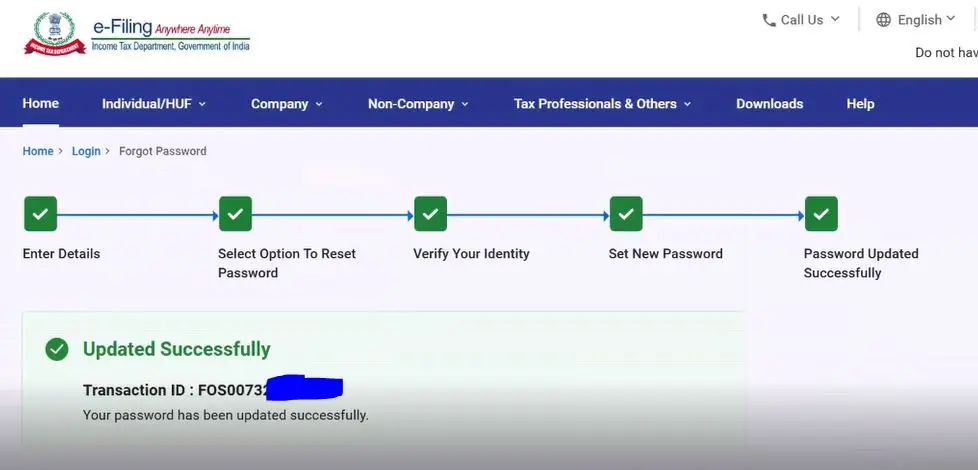 How to Reset Income Tax Password with New Digital Signature Certificate