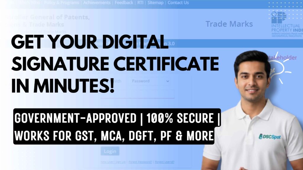 Online DSC Registration
