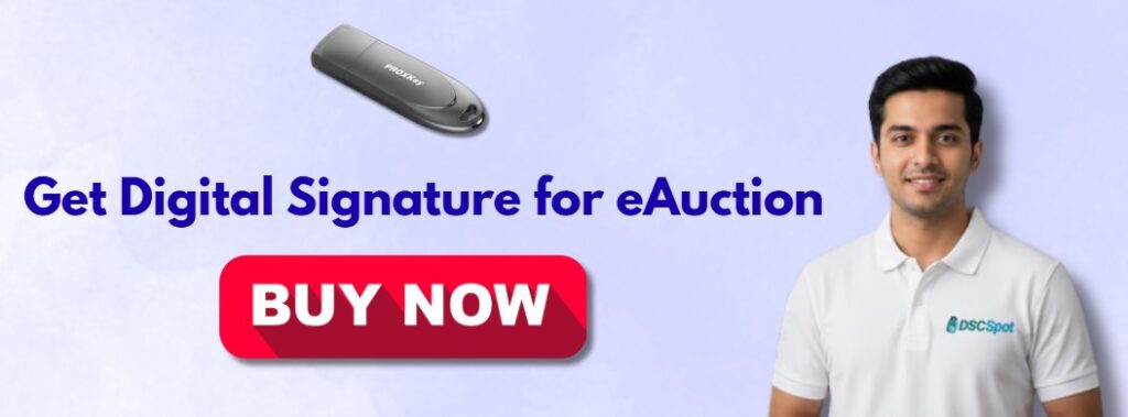 Get Digital Signature for eAuction