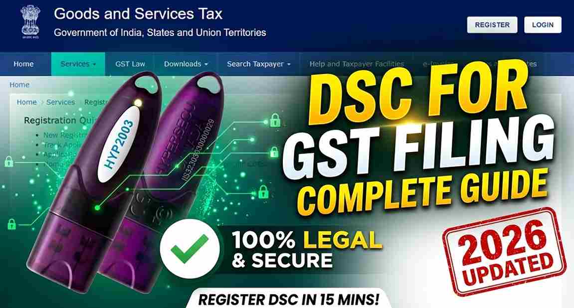 Digital Signature Certificate for GST Filing