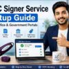 DSC Signer Service Setup Guide for E-Office & Government Portals