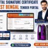 Digital Signature Certificate for West Bengal Tender Portal