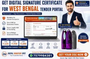 Digital Signature Certificate for West Bengal Tender Portal