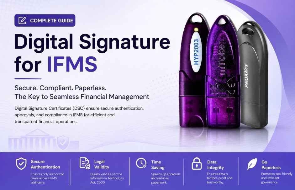 Digital Signature for IFMS – Complete Guide for Registration, Usage & DSC Purchase 2026