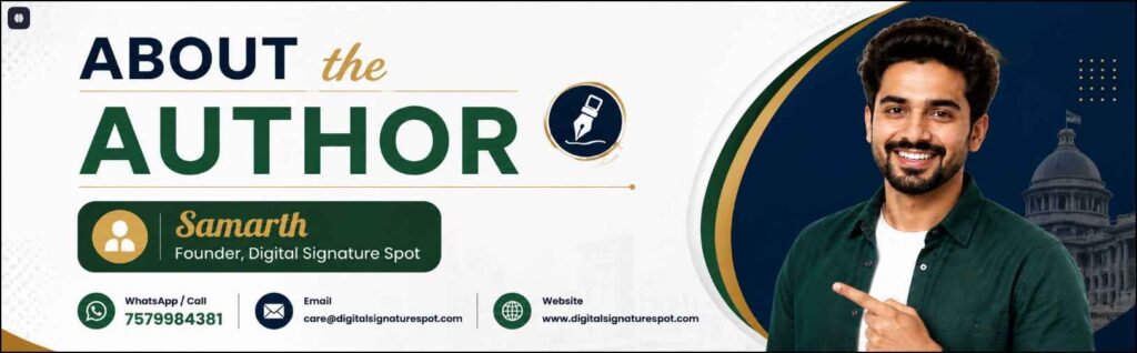 About the Author digital signature spot