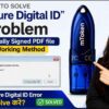 How to Fix "Configure Digital ID" Error While Signing PDF (100% Working Solution)