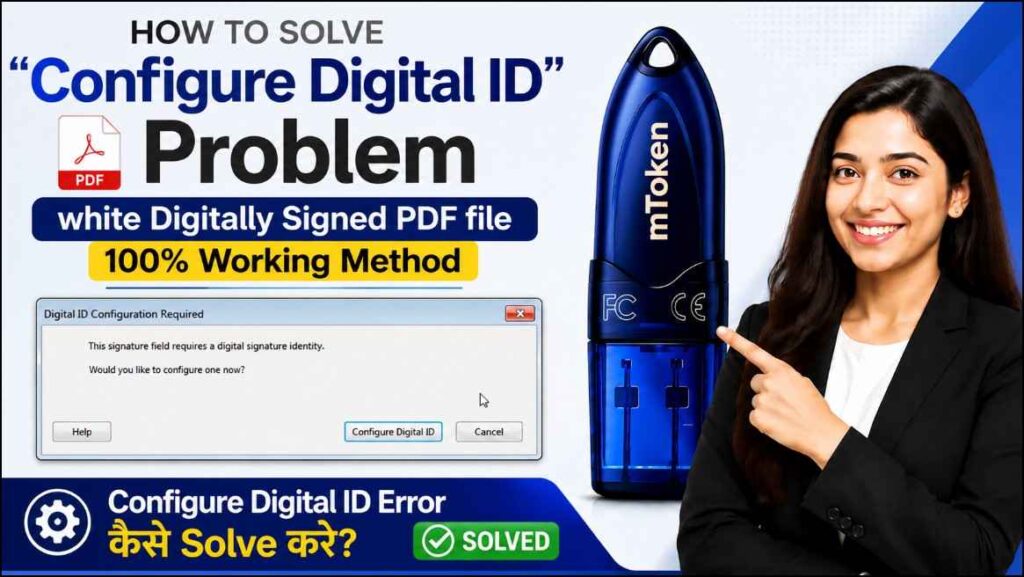 How to Fix "Configure Digital ID" Error While Signing PDF (100% Working Solution)