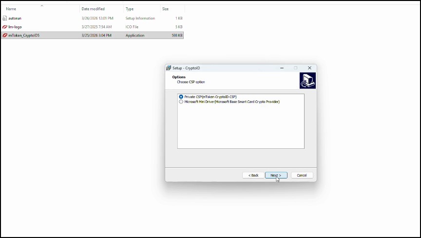 New mtoken Driver installtion fips level 3 / Level 3 mToken Driver Installation Guide