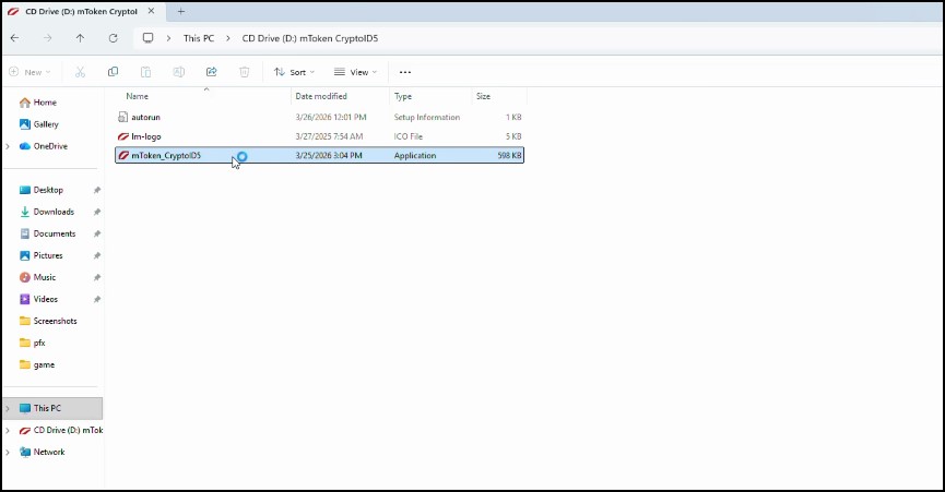 New mtoken Driver installtion fips level 3 / Level 3 mToken Driver Installation Guide