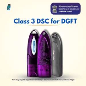Digital Signature certificate for DGFT