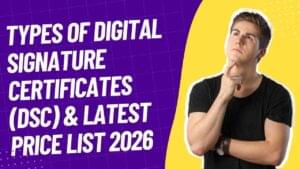 Digital Signature Certificate Price 2026