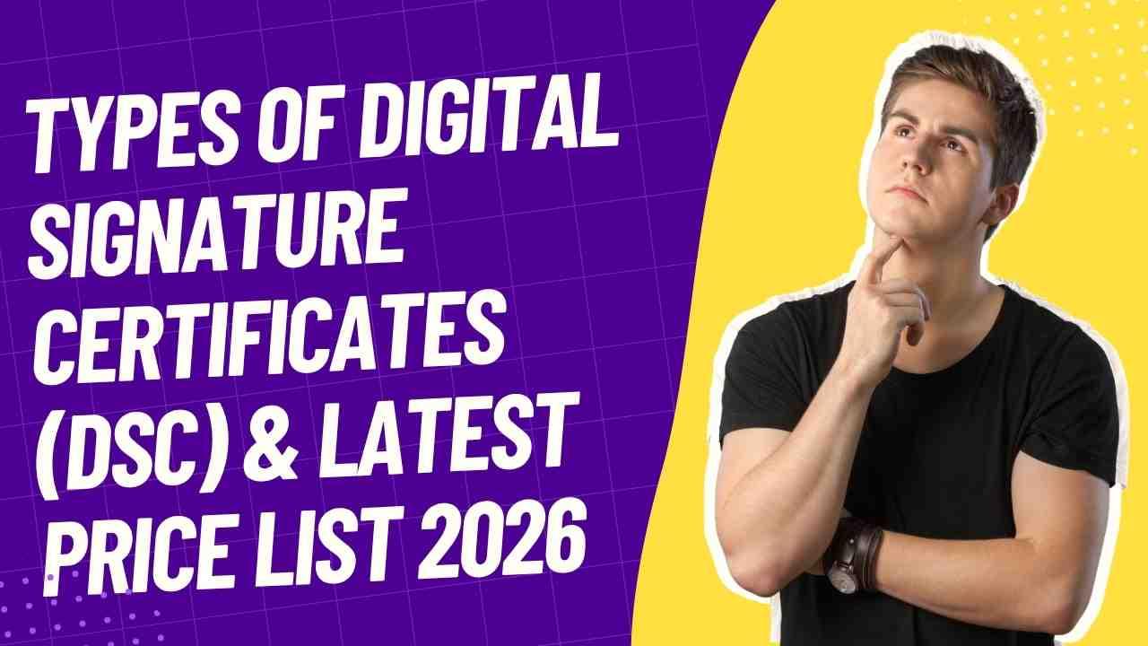 Digital Signature Certificate Price 2026