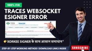Traces WebSocket Esigner Error