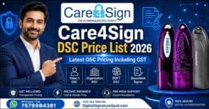 Care4Sign DSC Price List